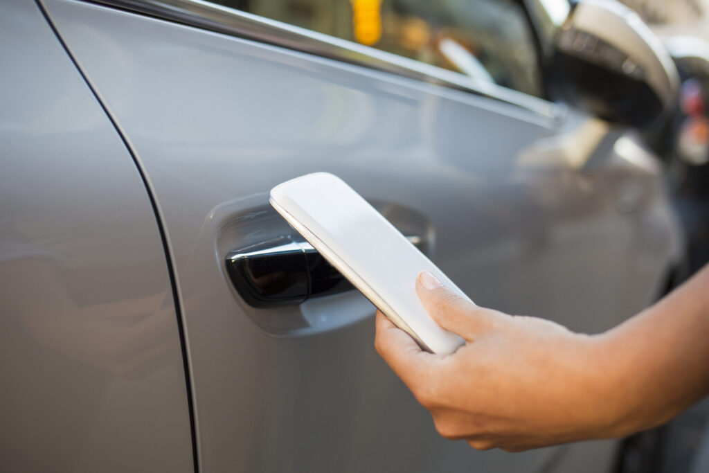 NFC opens locked doors